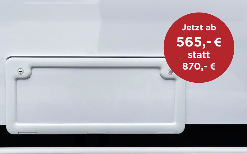 Serviceklappe 750x300 mm für den Wohnwagen 